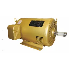 Open Drip Proof (ODP) enclosure for moderate protection against dripping liquids. 15 hp, 1770 RPM at 60 Hz, 230V AC, 3-phase. Full load current 18.2/36.4/39 A. Rigid base mount. Suitable for pumps, fans, conveyors, and compressors.