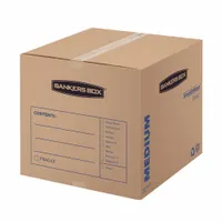 Moving Box: 18 in x 18 in x 16 in, 32 ECT, Single Wall, 20 PK (MPN 7713901)