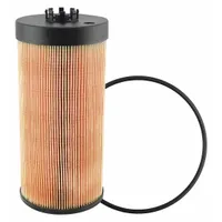 Cartridge oil filter element with cellulose media, 10 1/2 in overall height, 4 3/4 in outside diameter. Includes O-ring. Used in engine lubrication systems to remove contaminants from oil