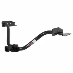 This CURT Class III trailer hitch is designed for the Chrysler Pacifica, with a gross trailer weight capacity of 3,500 lb and a gross vehicle weight capacity of 3,500 lb. Constructed from carbon steel with a powder-coated finish, it requires no drilling for installation. Suitable for towing trailers, boats, or cargo carriers in recreational and light commercial applications.