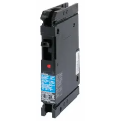 Siemens ED21B070 is an ED2-series molded case circuit breaker rated for 70 A with a maximum AIR rating of 10kA at 120V AC. It features a fixed instantaneous trip and load-side lug terminal connections, accepting any phase connection. Suitable for overcurrent protection in electrical distribution systems.