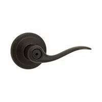 KWIKSET Door Lever Lockset: Privacy Lever Locksets, Bronze, ADA Compliant (MPN 730TNL-11P-6AL-RCS)