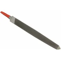Machinists File: Triangular, Double-Cut, Bastard Cut, 8 in Lg without Tang, 5/8 in Wd, 5/8 in Thick (MPN 73518000)