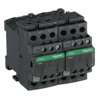 SCHNEIDER IEC Magnetic Contactor: Reversing, 3 Poles, 3NO Contacts, 32 A, 24V DC Coil (MPN LC2D32BD)