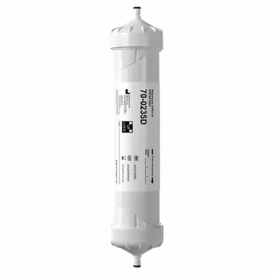 NEPHROS Inline Water Filter: 0.005 micron Micron Rating, Medisulfone, 1/2 in Connection Size - Dialysis Equipment Water Filters