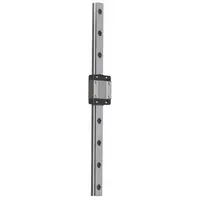 THOMSON Microguide Assembly: 15 mm Rail Wd, 16.93 in Rail Lg, Stainless Steel Rail, 2 Carriages (MPN 2TSR15ZMUU+430)