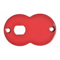 Lock plate designed to fit Dayton brand material handling equipment. Used to secure assembly and maintain mechanical stability in conveyors, hoists, and similar systems