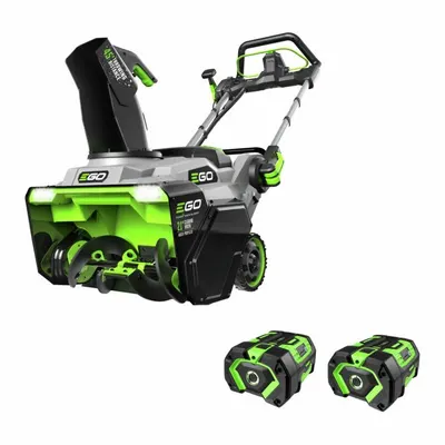 EGO SNT2125AP Cordless Walk-Behind Snow Blower Kit, 7.5 Ah - Battery-Powered Snow Blowers
