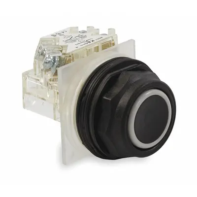 SCHNEIDER Flush Push Button Operator: Non-Illuminated, Flush Profile, Non-Metallic - Flush-Mount Push Buttons