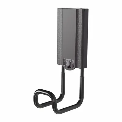 GATOR MAGNETICS Magnetic Closed Hook: MIDI Magnetic Hook 25lb Capacity, Magnetic Hook, Steel - Hooks for Wall-Mount Track Systems
