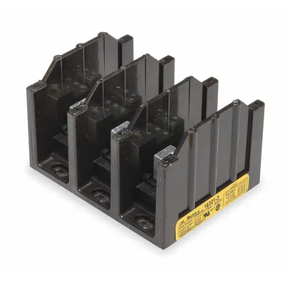 BUSSMANN Power Distribution Block: Open, Lug, Lug - Open Blocks with Lugs