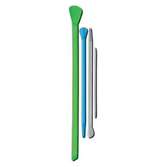 APPROVED VENDOR Polypropylene Lab Spatula, 5 1/2 in, Natural, Uncoated, Autoclavable, FDA Compliant