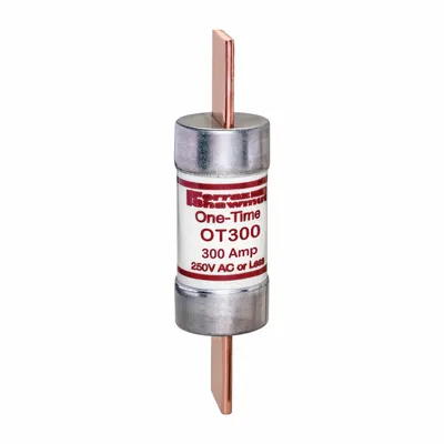 MERSEN Fuse: Class K5, OT Series, Fast-Acting, 300 A, 250 V AC, 250 V DC - Fast-Acting Blade Fuses