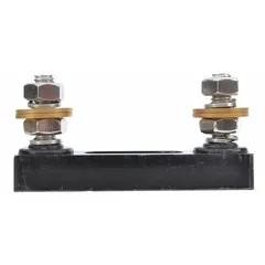 This fuse seat assembly kit is a replacement part for stackers. It securely holds fuses in place to protect electrical circuits in material handling equipment.