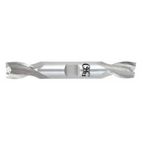 OSG Square End Mill: Cobalt, Double End, 2 Flute, 24 mm Mill Dia, 41.27 mm LOC, 149.2 mm OAL (MPN 5825100)