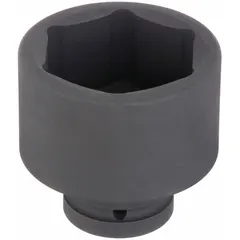 SAE 6-point impact socket with 2-3/4 in size and standard length. Black Phosphate finish. For use with 1-inch drive impact tools on heavy-duty fastening and loosening of large nuts and bolts.