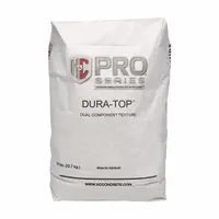 Cement-based, bagged gray resurfacer for concrete and masonry surfaces. Covers 100-150 sq ft at 1/16 in thickness per 50 lb bag. No VOC content. Used to restore and level worn driveways, patios, and walkways