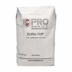 Cement-based, bagged gray resurfacer for concrete and masonry surfaces. Covers 100-150 sq ft at 1/16 in thickness per 50 lb bag. No VOC content. Used to restore and level worn driveways, patios, and walkways.