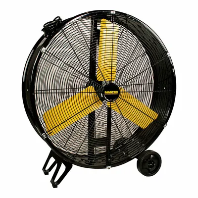 MASTER Circulating Fan: 30 in Blade Dia, 120V AC, Mobile, 1/3 hp, Direct Drive - Standard Industrial Floor Fans