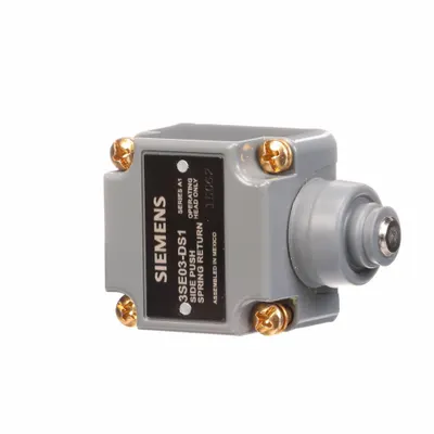 Siemens Limit Switch Head: Plunger, Side - Plunger Heads