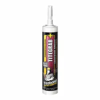 TITEBOND Construction Adhesive: Titegrab Plus, 9 fl oz, Cartridge, Cream, 50 g/L VOC Content Wt (MPN 6701)