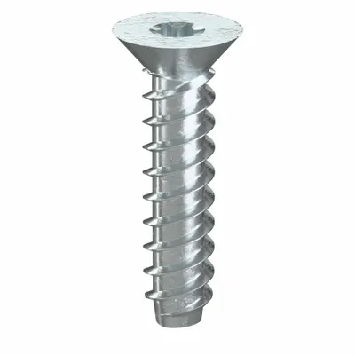 TAMPER-PRUF SCREW Sheet Metal Screw: #8 Size, 3/4 in Lg, Steel, Zinc-Plated, Torx Plus, Flat - Flat Head Sheet Metal Screws