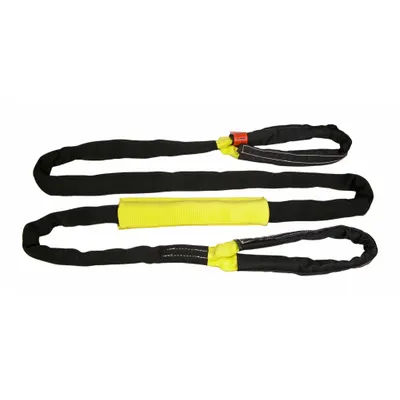 TOW-ALL Tuflex Recovery Strap: 20 ft Overall Hook Size - Tow Straps