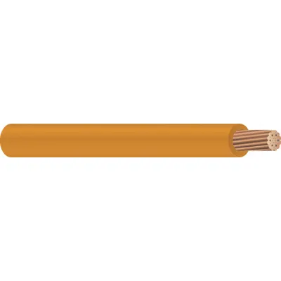 SOUTHWIRE Hookup Wire: 12 AWG Conductor Size, Orange, 500 ft Overall Lg - Machine Tool Wires