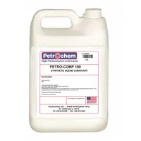 PETROCHEM Compressor Oil: 1 gal, Jug, 30 SAE Grade, 100 ISO Viscosity Grade, 68 Viscosity Index (MPN PETRO-COMP 100-001)