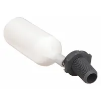 KERICK Float Valve Assembly: For Water Media, Angle Valve Body, Cylindrical, Bulkhead, PVC, MNPT, M (MPN M3P2)