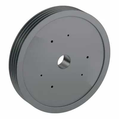 OEM Bushed-Bore Cast-Iron V-Belt Pulley - Bushed-Bore Cast-Iron V-Belt Pulleys