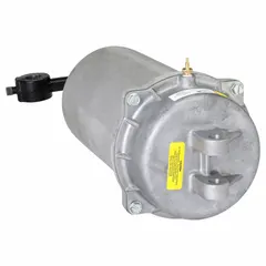 This linear actuator from JOHNSON CONTROLS features a swivel pedestal mounting and clevis connection for damper modulation in HVAC systems. It operates with an 8 psi to 13 psi spring range and does not include a positioner. Not intended for fire or smoke applications.