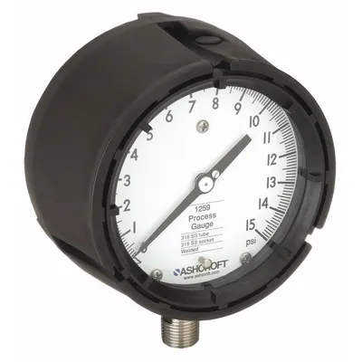 ASHCROFT All-Stainless Steel Wetted Parts & Casing Pressure Gauge