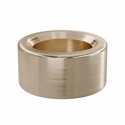 OILITE Sleeve Bearing: Bronze, SAE 841, 1/2 in Bore, 3/4 in OD, 3/8 in Lg, -35°F to 300°F - Lubricated General Purpose Metallic Sleeve Bearings