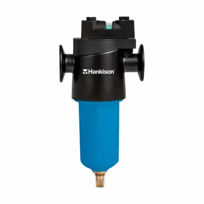 HANKISON Pre/After Filter Package: 0.01 micron, 1/2 in NPT, 50 scfm - Coalescing Filter for Oil Removal