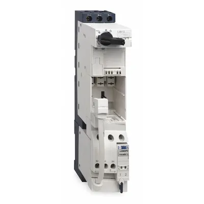 SCHNEIDER ELECTRIC Starter Power Base: Reversing, 3 Poles, 12 A Power Base Max Current (AC) - Power Bases