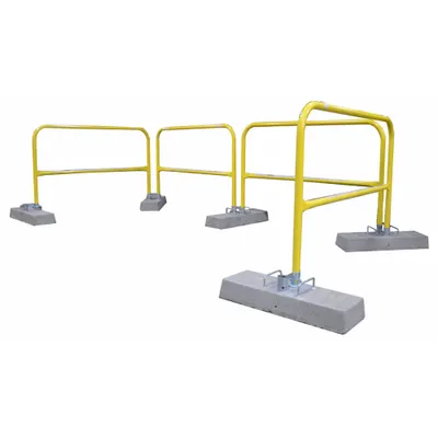 GARLOCK SAFETY SYSTEMS RailGuard 200 Guardrail Base - Bases for Guardrails