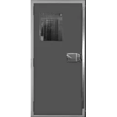 This classroom security lever lockset is designed for secure seclusion room applications in educational or institutional settings. It features a satin chromium-plated steel finish and meets ADA compliance for accessibility. The chrome finish provides a durable surface suitable for high-traffic environments.
