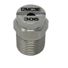 Flat jet nozzle type MC3E 1/8" index 04 angle 80° brass