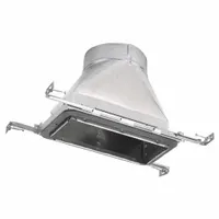 Vent Boot Hanger: Straight Boot Boot, 6 in Dia. 6 in H x 6 in W Collar Size, 6 in Collar Dia, Steel (MPN SBS-4106 SB)