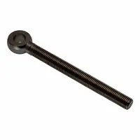 AMPG Fixed Rod End: Stainless Steel, Black Oxide, 6 in Hole Center-to-End Lg, Right Hand (MPN ZEB176-BLACK)