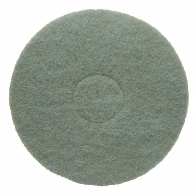 ABILITY ONE Burnishing Pad: Aqua, 13 in Dia, Synthetic Fiber, 600 RPM Max Speed, Round - AbilityOne Burnishing Pads