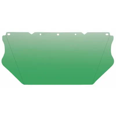MSA Face Shield Visor: 17 in Overall Wd, 8 in Overall Ht, 0.06 in Overall Thick - General Purpose Replacement Visors