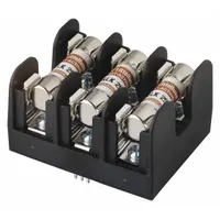 LITTELFUSE Fuse Block: Open Block Design, 3 Pole, 600 V AC, Pressure Plate, Non-Indicating (MPN L60030M3PQ)
