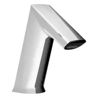 SLOAN Bathroom Sensor Faucet: BASYS, Cast Zinc, Chrome Finish, Single-Post, Hardwired, Aerated (MPN EFX200.002.0000)