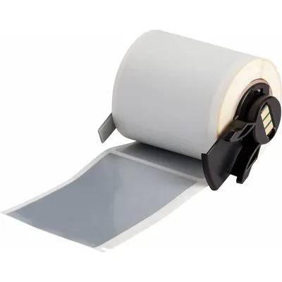 BRADY Pre-Cut Label Stock Roll: Tamper Indicating, 1 29/32 in x 3 in, 3 in x 1 29/32 in - Brady VOID Footprint Tamper-Indicating Precut Label Rolls