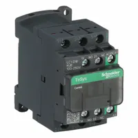 SCHNEIDER IEC Magnetic Contactor: Non-Reversing, 3 Poles, 3NO Contacts, 18 A, 120V AC/240V AC Coil (MPN LC1D18KUE)
