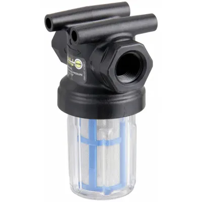 BANJO Inline Strainer: Polypropylene, 1/2 in, NPT, Mesh, 0.0234 in Screen Size - Polypropylene Inline Strainers