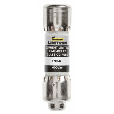 BUSSMANN Fuse: FNQ-R Series, Time-Delay, 1.3 A, 600 V AC, Non-Indicating - Time-Delay Cylindrical Fuses