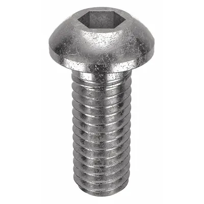 FOREVERBOLT Socket Head Cap Screw: M6x1.00 Thread Size, 16 mm Lg, Button, NL-19, Stainless Steel - Button Head Socket Cap Screws